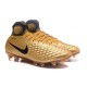 Nuovo Nike Scarpa da Calcio Magista Obra 2 FG Oro Nero