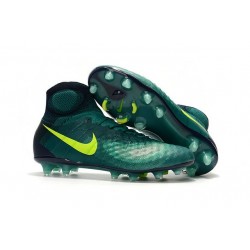 Nike Magista Obra II FG ACC Scarpe da Calcio Uomo Verde Volt