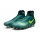 Nike Magista Obra II FG ACC Scarpe da Calcio Uomo Verde Volt