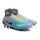 Nike Magista Obra II FG ACC Scarpe da Calcio Uomo Grigio Blu