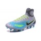 Nike Magista Obra II FG ACC Scarpe da Calcio Uomo Grigio Blu