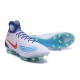 Nike Magista Obra II FG ACC Scarpe da Calcio Uomo Bianco Blu Rosso