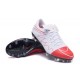 Scarpini Calcio Wayne Rooney Nike Hypervenom Phinish FG Bianco Rosso