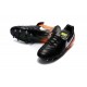 Nike Tiempo Legend VI FG Pelle Scarpe Calcio Nero Arancio