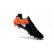 Nike Tiempo Legend VI FG Pelle Scarpe Calcio Nero Arancio