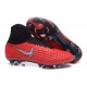 Nike Magista Obra II FG ACC Scarpe da Calcio Uomo Rosso Nero