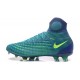 Nike Magista Obra II FG ACC Scarpe da Calcio Uomo Verde Volt