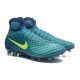 Nike Magista Obra II FG ACC Scarpe da Calcio Uomo Verde Volt