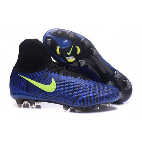 Nike Magista Obra II FG ACC Scarpe da Calcio Uomo Blu Volt