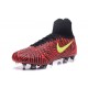 Scarpa Calcio Nuovo Nike Magista Obra 2 FG Rosso Nero Giallo