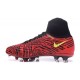 Scarpa Calcio Nuovo Nike Magista Obra 2 FG Rosso Nero Giallo