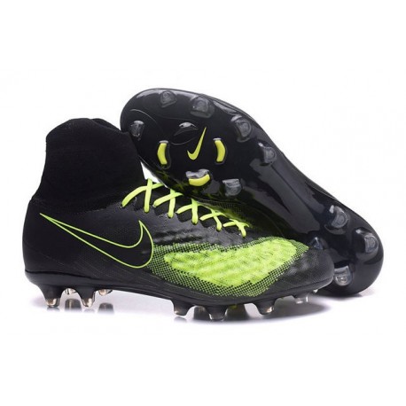 Scarpa Calcio Nuovo Nike Magista Obra 2 FG Nero Giallo