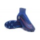 Nike Mercurial Superfly V FG Nuovo Scarpa da Calcio Uomo Chelsea Blu