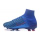 Nike Mercurial Superfly V FG Nuovo Scarpa da Calcio Uomo Chelsea Blu