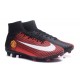 Nike Mercurial Superfly V FG Nuovo Scarpa da Calcio Manchester United Rosso