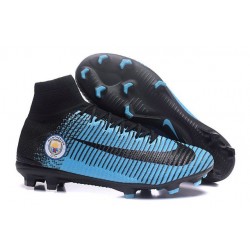 Nike Mercurial Superfly V FG Nuovo Scarpa da Calcio Manchester City Blu