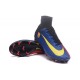 Nike Mercurial Superfly V FG Nuovo Scarpa da Calcio Barcelona Blu