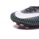 Nike Scarpa da Calcio Mercurial Vapor 11 FG ACC Nero Bianco Verde