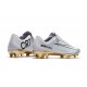 Nike Mercurial Vapor Vitórias XI FG Scarpe Calcio Uomo Bianco Oro