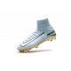 Nike Mercurial Superfly 5 FG 2017 Scarpe Calcio Uomo Bianco Oro