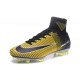 Nike Mercurial Superfly 5 FG 2017 Scarpe Calcio Uomo Nero Giallo