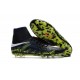 Nike Hypervenom Phantom II FG - Chaussures de Football Nero Blu Verde