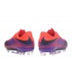 Scarpini Calcio Nuove Nike Hypervenom Phinish FG Viola Rosso Nero