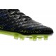 Scarpini Calcio Nuove Nike Hypervenom Phinish FG Nero Verde