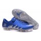 Scarpini Calcio Nuove Nike Hypervenom Phinish FG Neymar Jordan NJR Blu Metallico