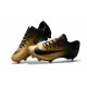 Nike Mercurial Vapor XI FG Scarpe Calcio Uomo Nero Oro