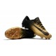 Nike Mercurial Vapor XI FG Scarpe Calcio Uomo Nero Oro