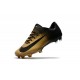 Nike Mercurial Vapor XI FG Scarpe Calcio Uomo Nero Oro