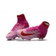 Nike Mercurial Superfly 5 FG 2017 Scarpe Calcio Uomo Rosa Rosso