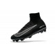 Scarpa da Calcio Nuovo Nike Mercurial Superfly V FG Nero Grigio