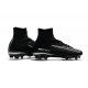 Scarpa da Calcio Nuovo Nike Mercurial Superfly V FG Nero Grigio