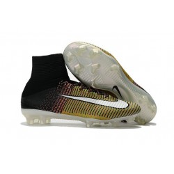 Scarpa da Calcio Nuovo Nike Mercurial Superfly V FG Giallo Bianco