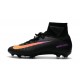 Scarpa da Calcio Nuovo Nike Mercurial Superfly V FG Nero Arancio