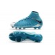 Scarpe Calcio Nike Hypervenom Phantom 3 Dynamic Fit FG - Blu Bianco