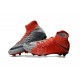 Scarpe Calcio Nike Hypervenom Phantom 3 Dynamic Fit FG - Rosso Grigio