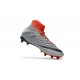 Scarpe Calcio Nike Hypervenom Phantom 3 Dynamic Fit FG - Rosso Grigio