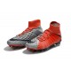 Scarpe Calcio Nike Hypervenom Phantom 3 Dynamic Fit FG - Rosso Grigio