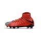 Scarpe Calcio Nike Hypervenom Phantom 3 Dynamic Fit FG - Rosso Grigio