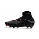 Scarpe Calcio Nike Hypervenom Phantom 3 Dynamic Fit FG - Nero Metallico