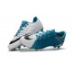 Scarpe Nike HyperVenom Phantom 3 FG ACC Blu Bianco