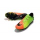 Scarpe Nike HyperVenom Phantom 3 FG ACC Verde Arancio Nero