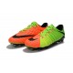 Scarpe Nike HyperVenom Phantom 3 FG ACC Verde Arancio Nero