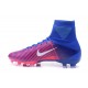 Scarpa da Calcio Nuovo Nike Mercurial Superfly V FG Rosa Blu