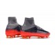 Scarpa da Calcio Nuovo Nike Mercurial Superfly V FG Gris Orange Noir