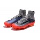 Scarpa da Calcio Nuovo Nike Mercurial Superfly V FG Gris Orange Noir