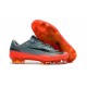 Nike Mercurial Vapor XI FG Scarpe Calcio Uomo Gris Orange Noir